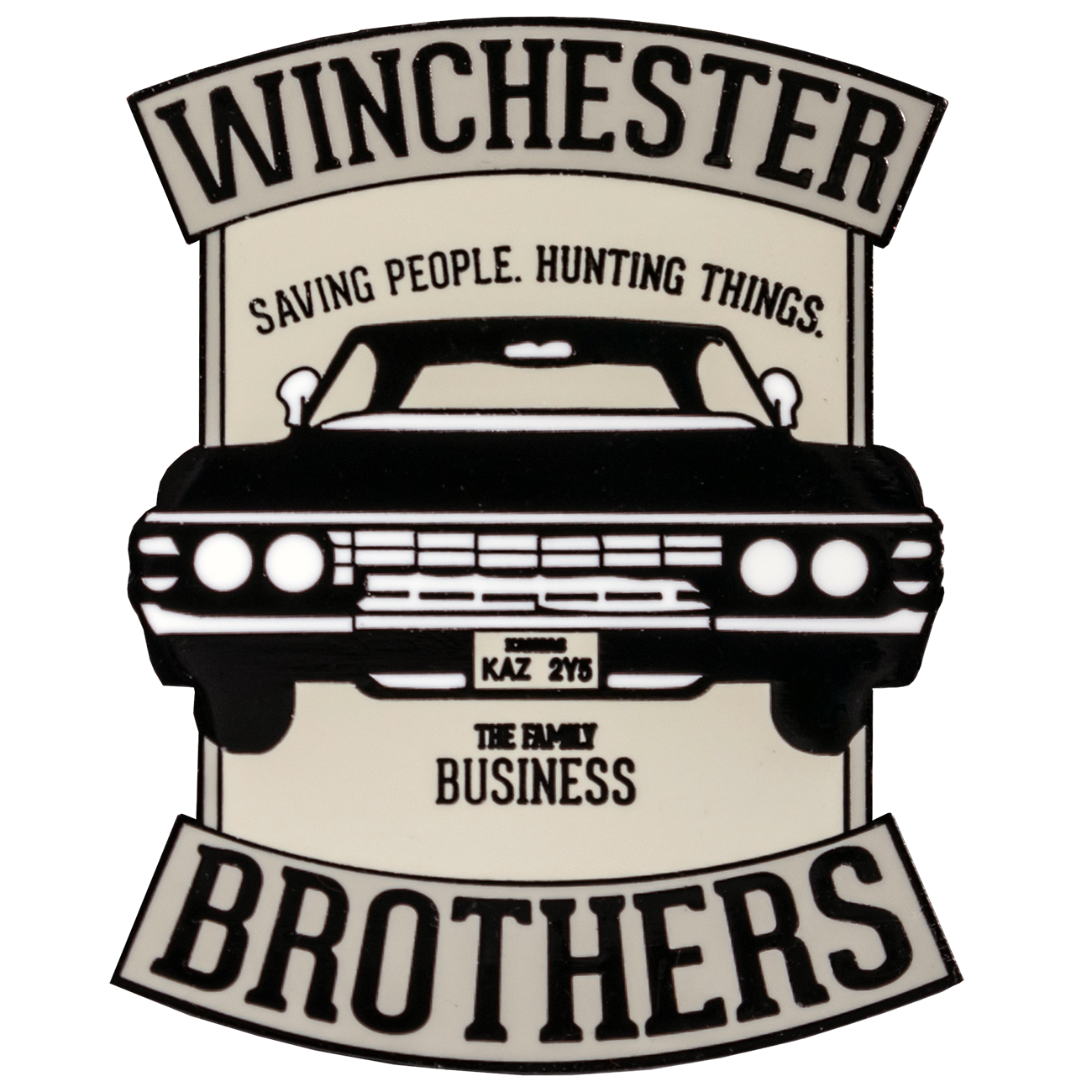 Supernatural Winchester Brothers Enamel Pin