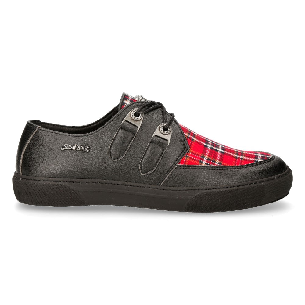 Rebel Tartan Shoes New Rock