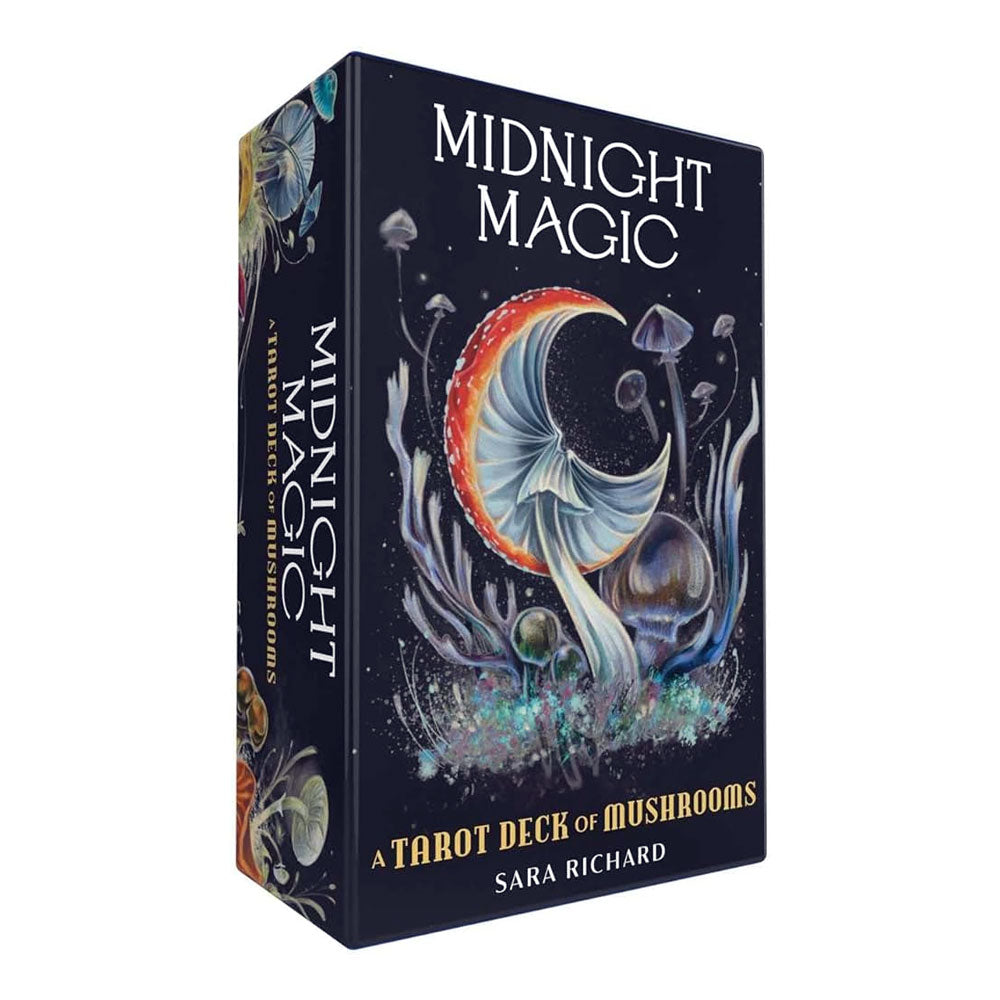 Midnight Magic Mushroom Tarot Deck