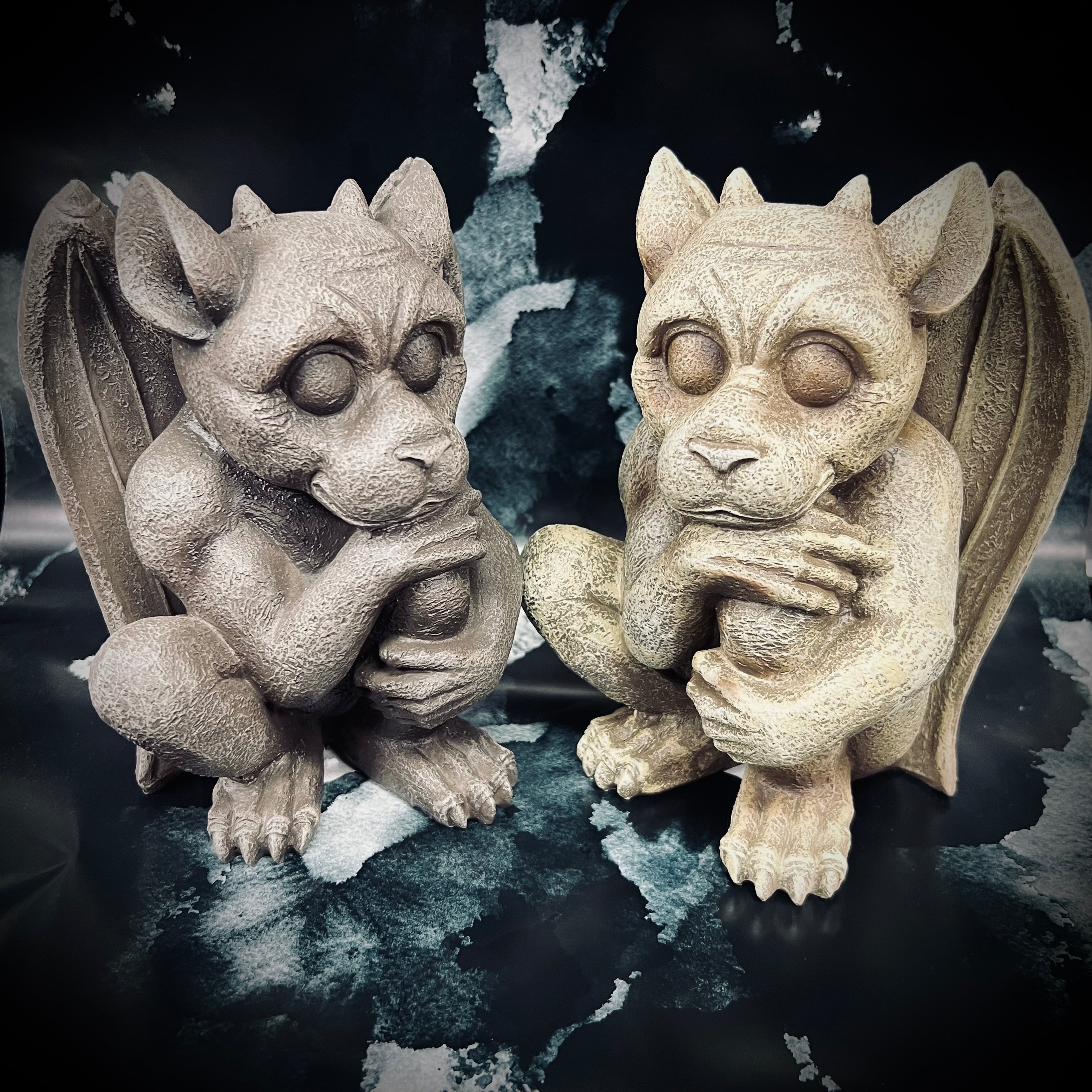 Guarding Gargoyle Figure