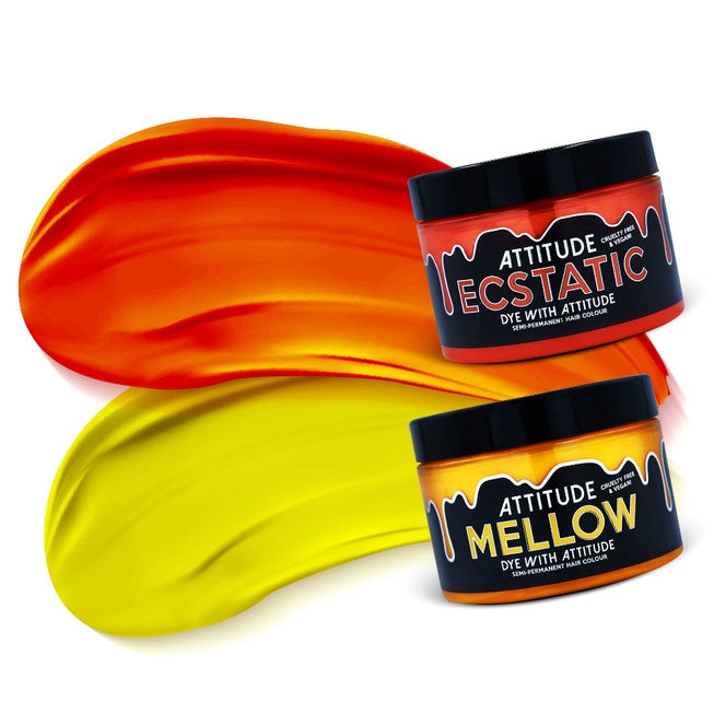 Sunrise Yellow/Orange Attitude Hair Dye Duo