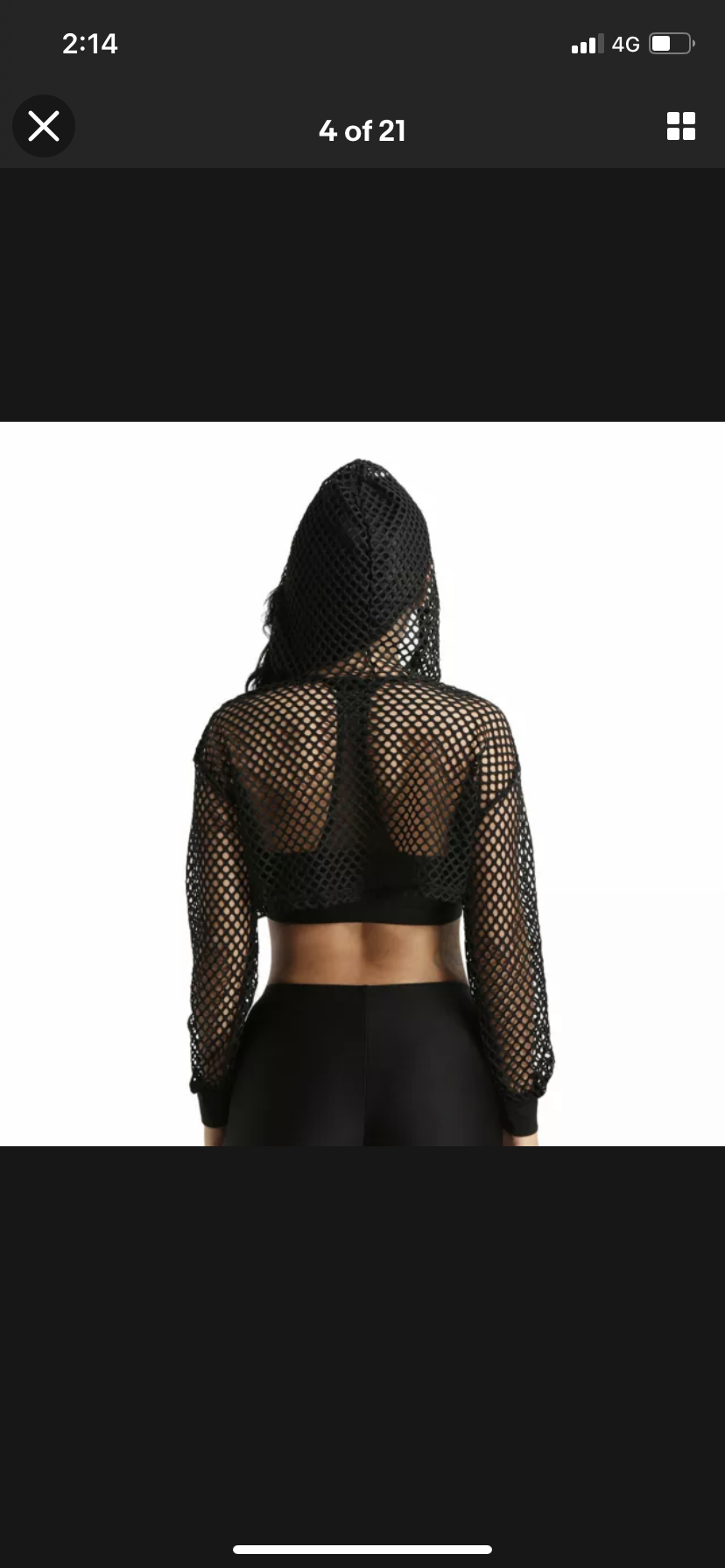 Mure Net Hooded Crop