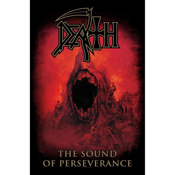 DEATH Sound of Perseverance Wall Flag