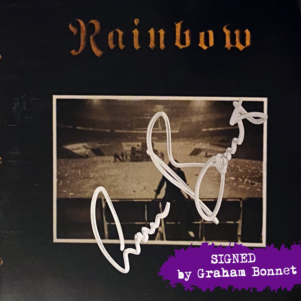 RAINBOW Finyl Vinyl CD Signed 1986