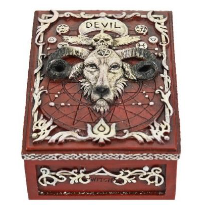 Baphomet Tarot Trinket Box