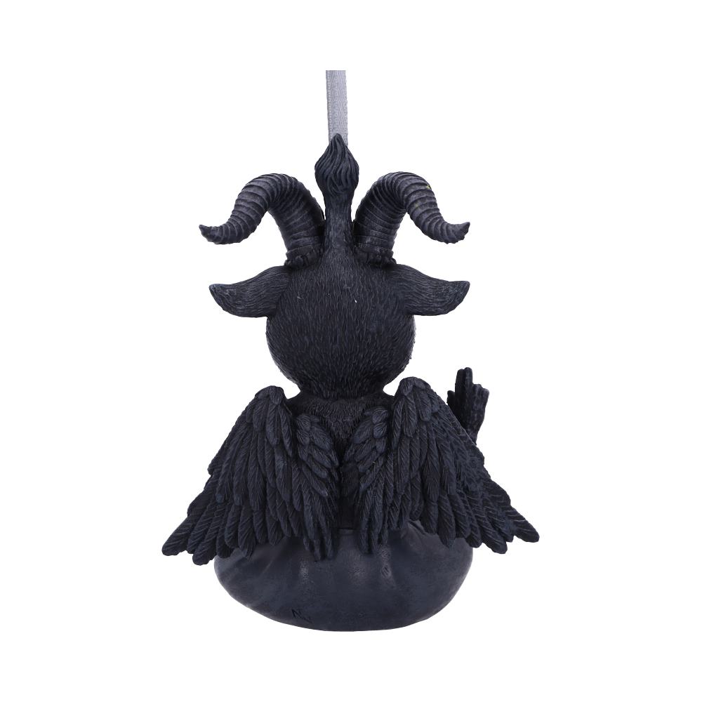 Baphoboo Black Baby Baphomet Hanging Ornament