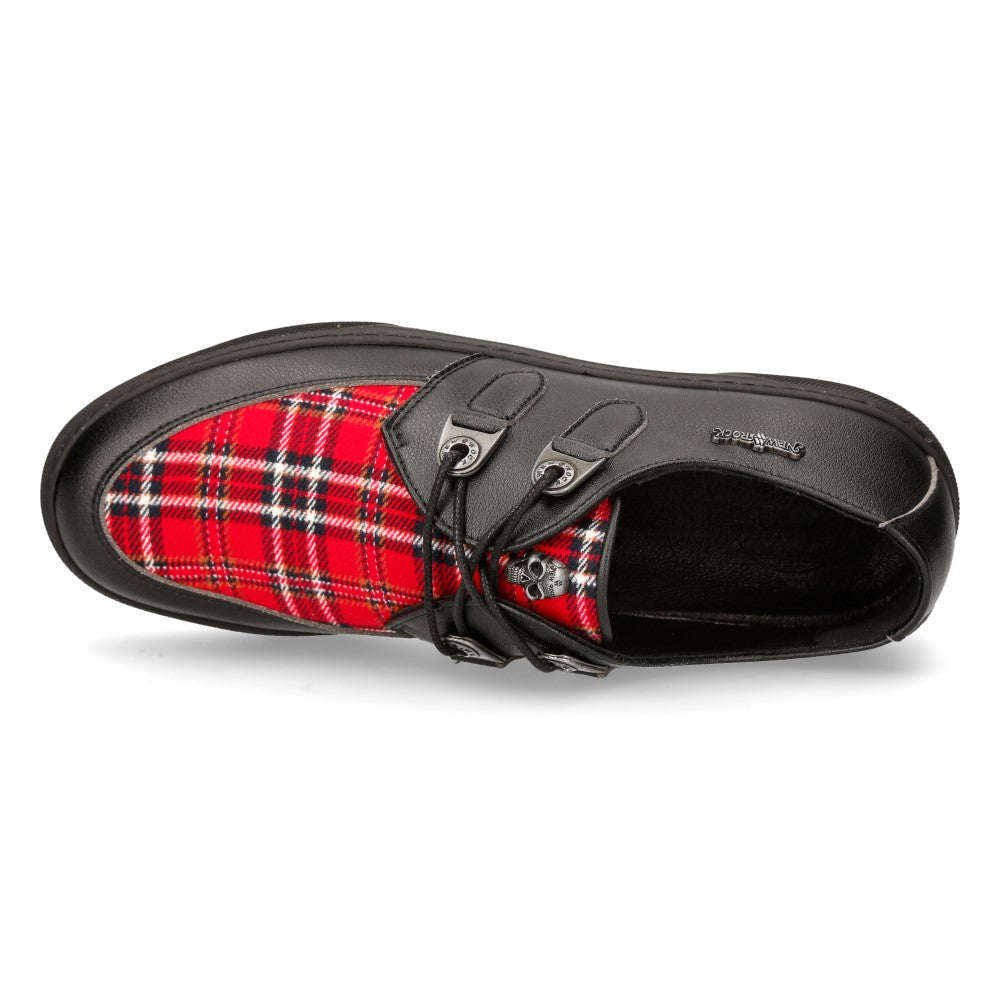 Rebel Tartan Shoes New Rock