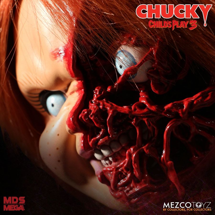 Child's Play 3 - Chucky 15" Talking Action Figure - Pizza Face