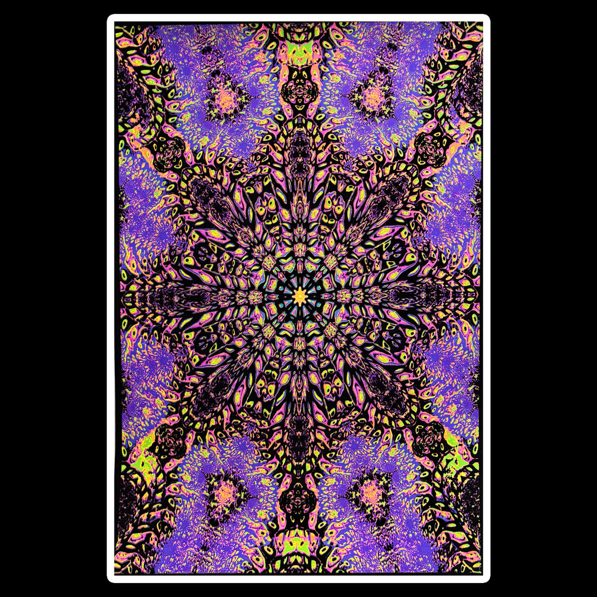 Mind Melt Blacklight Poster 195