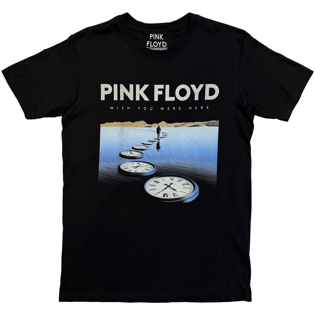 PINK FLOYD Clocks, Time Ticking Away Tee