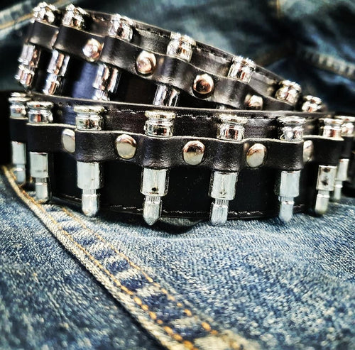 Terrorizer Premium Leather Bullet Belt