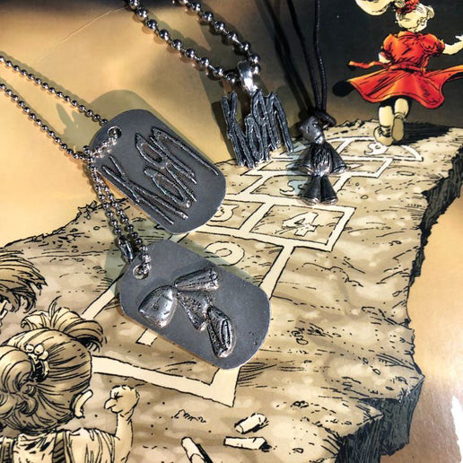 KORN Dog Tags Necklace