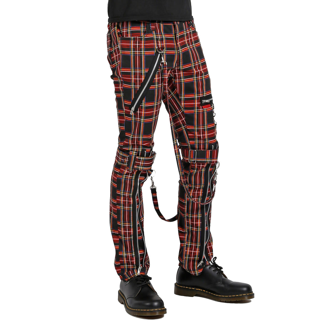 Tripp NYC Rampage Black Plaid Pants