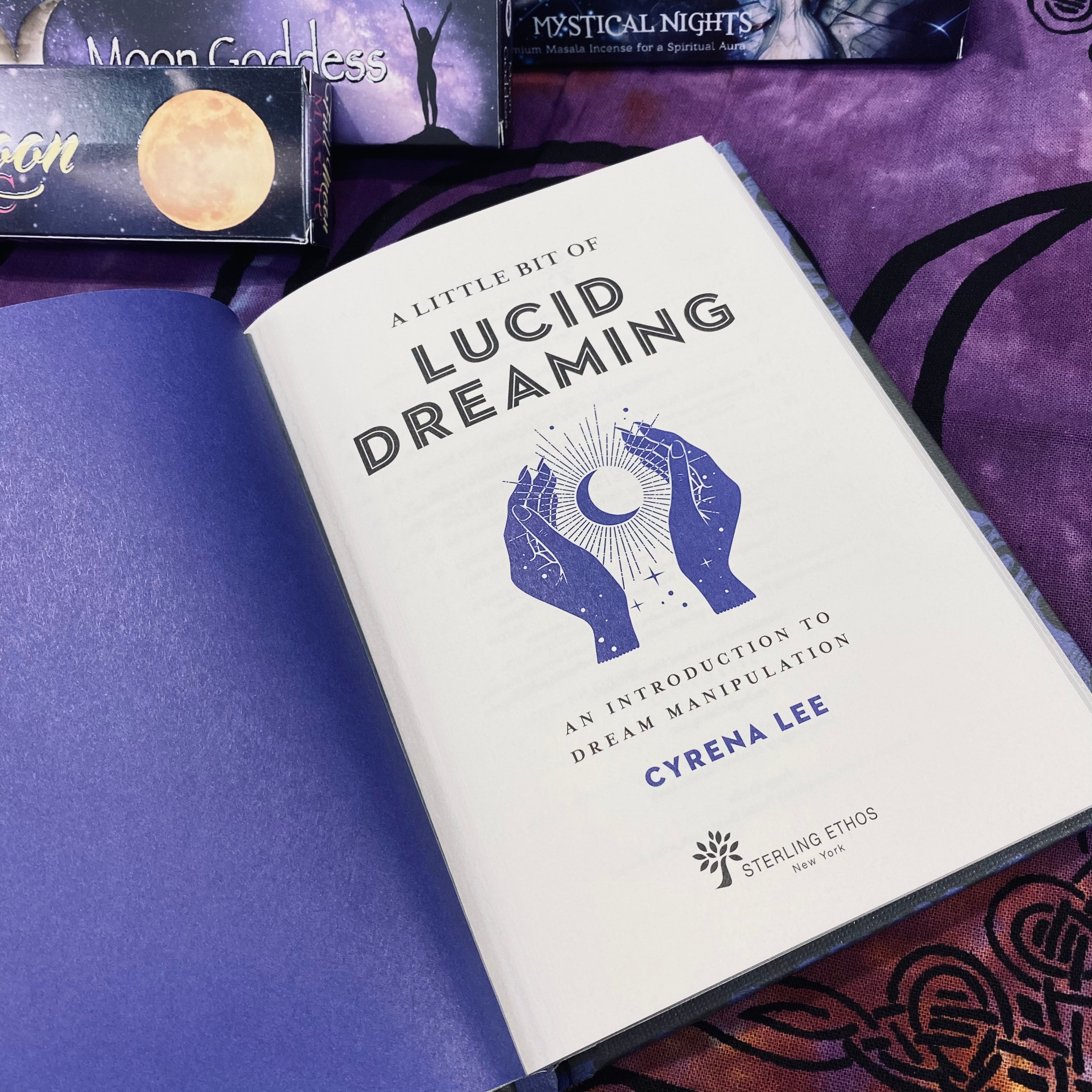 A Little Bit of Lucid Dreaming Hardcover Book
