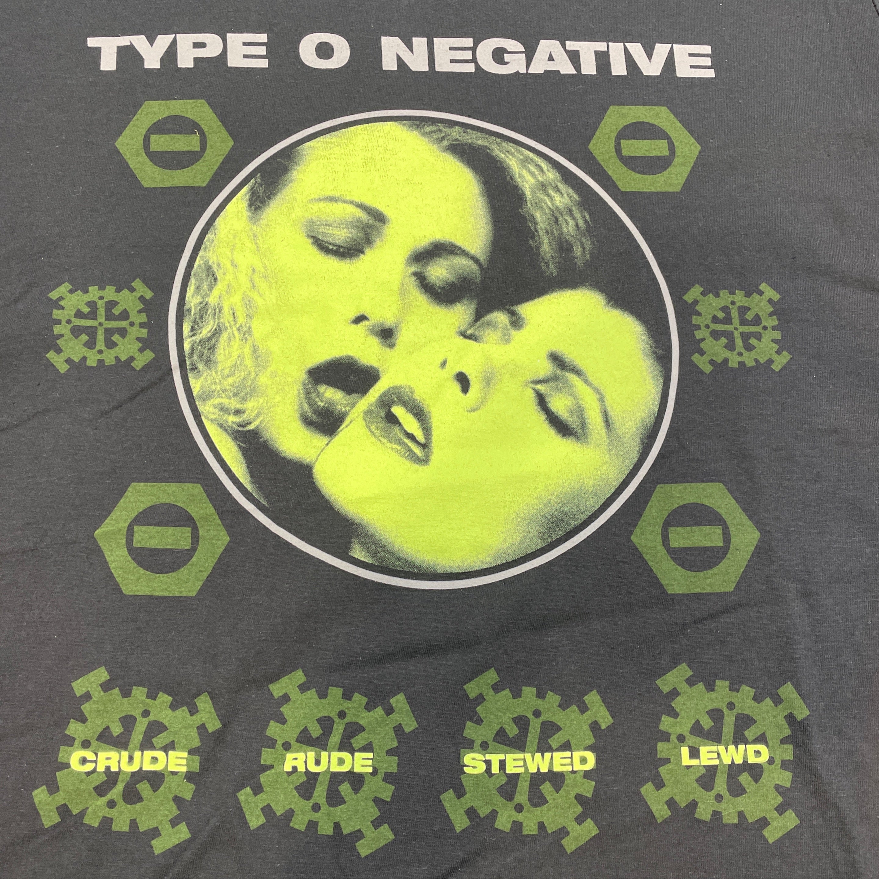 TYPE O NEGATIVE Crude Gears Long Sleeve Tee (L)