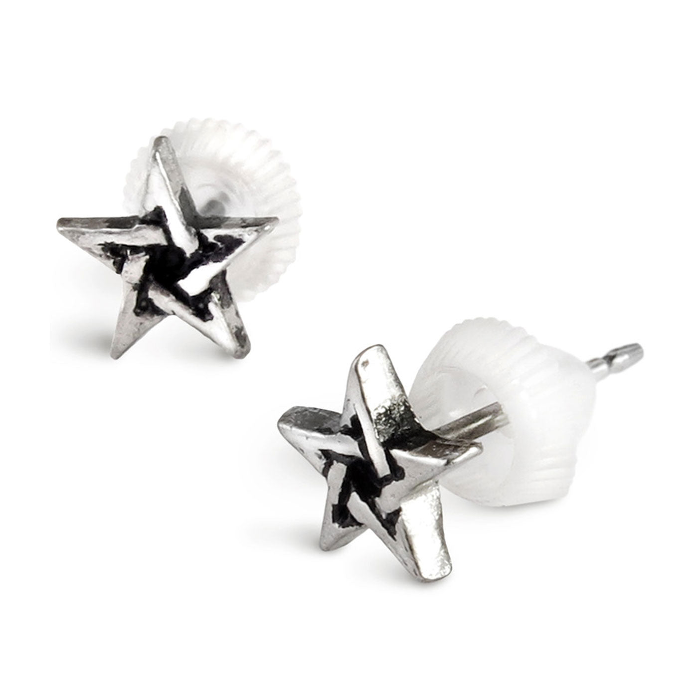 Alchemy Pentagram Stud Earrings
