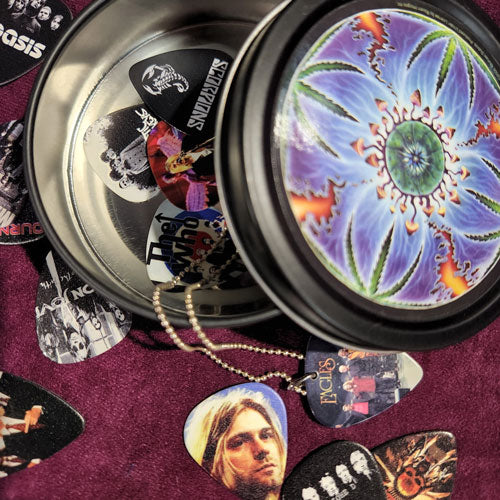 Mandala Round Trinket Tin