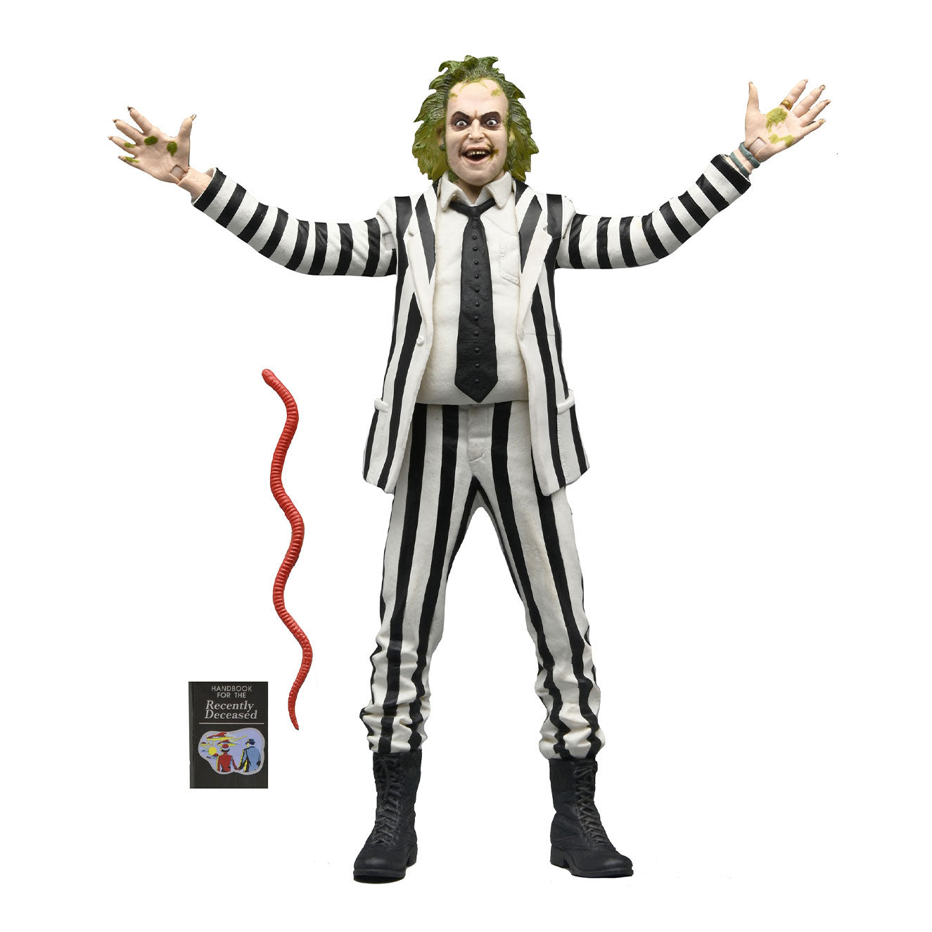 Beetlejuice (1988) - Black and White Striped Suit 7" Figure