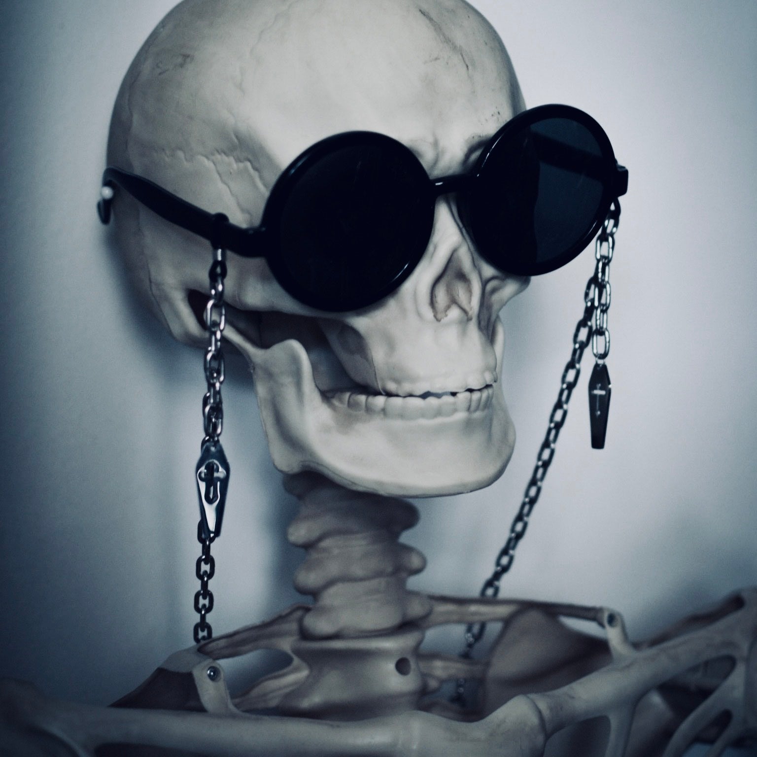 Grave Intentions Coffin Glasses Chain