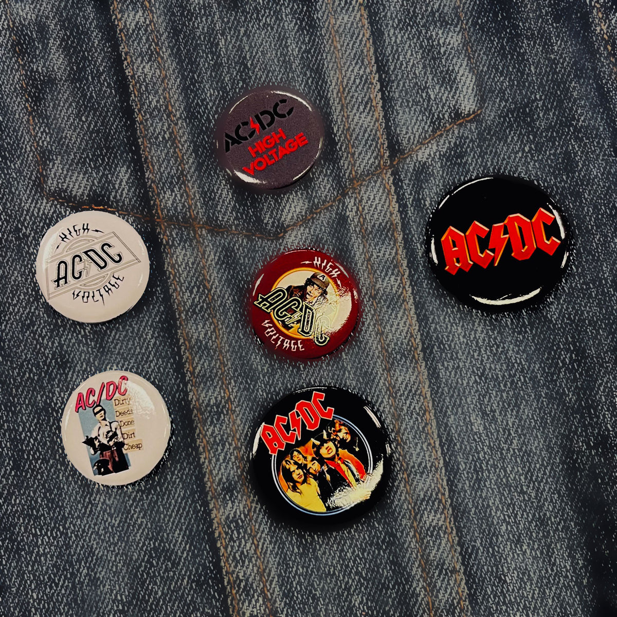 Badge Pack - AC/DC