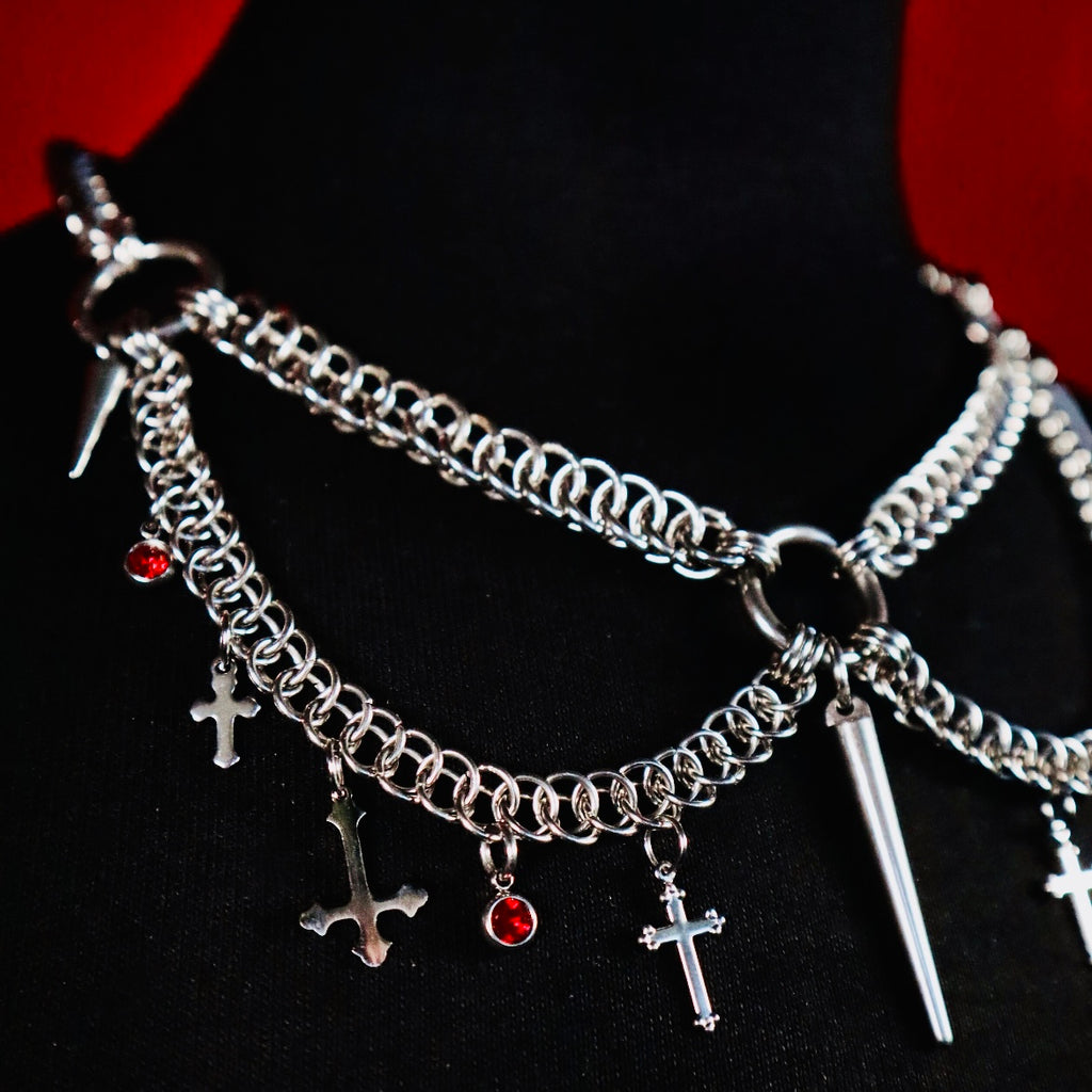 Nosferatu Chainmaille Necklace