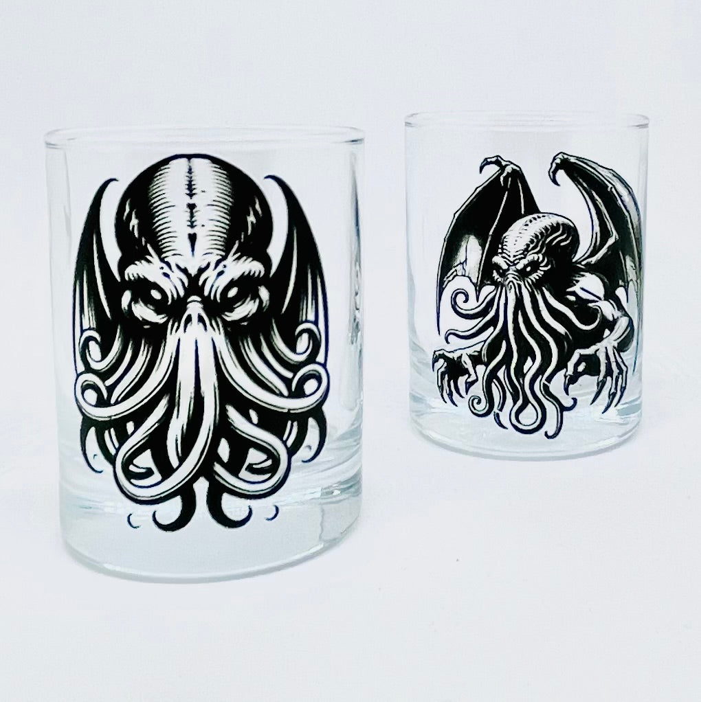 Cthulhu Calls Shot Glass
