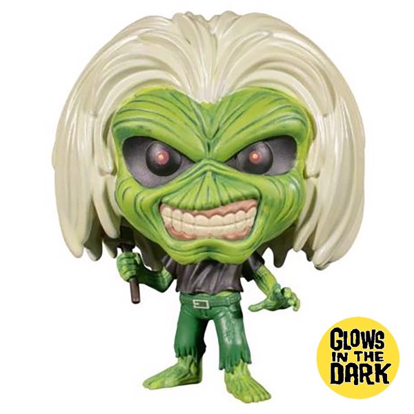 IRON MAIDEN Killers Eddie Glow Pop!