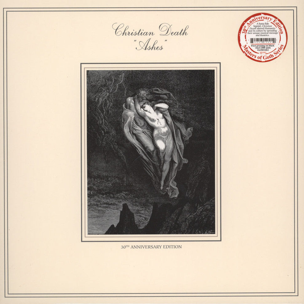 CHRISTIAN DEATH Ashes Vinyl 30th Anniversary