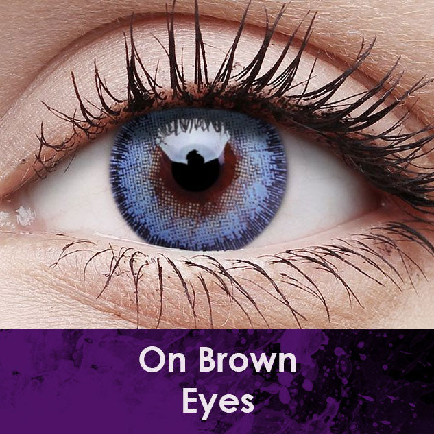 Frozen Blue Contact Lenses
