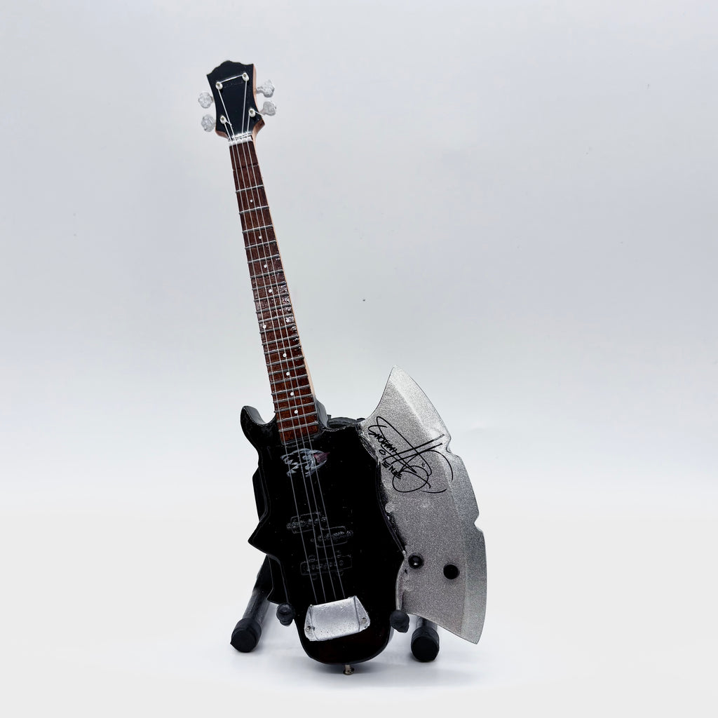 KISS Demons Mini Axe Replica Bass Guitar