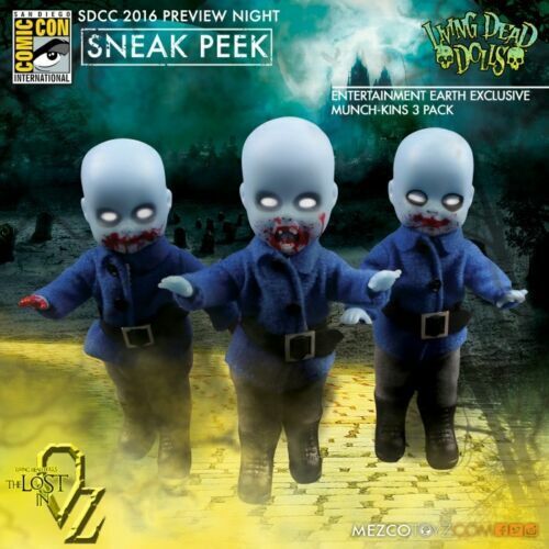 Oz Mini Munchkins 3-Pack Living Dead Dolls
