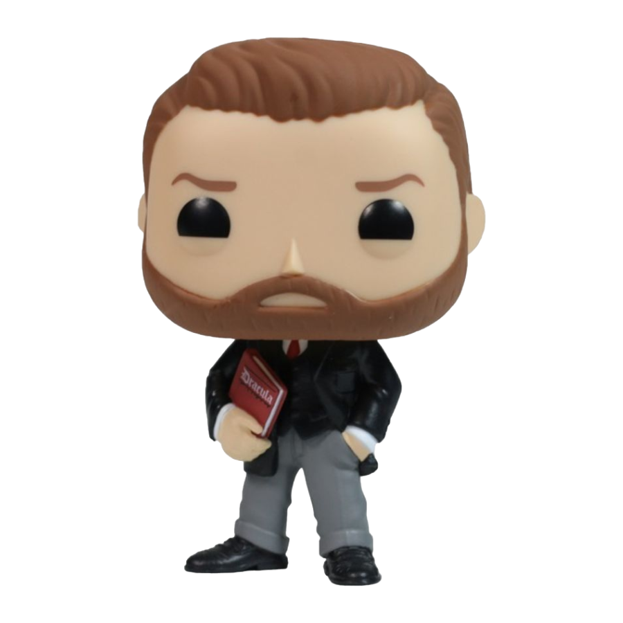 Bram Stoker (Dracula) with Book US Exclusive Pop!