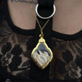 Rabbit Teeth Genuine Specimen Necklace