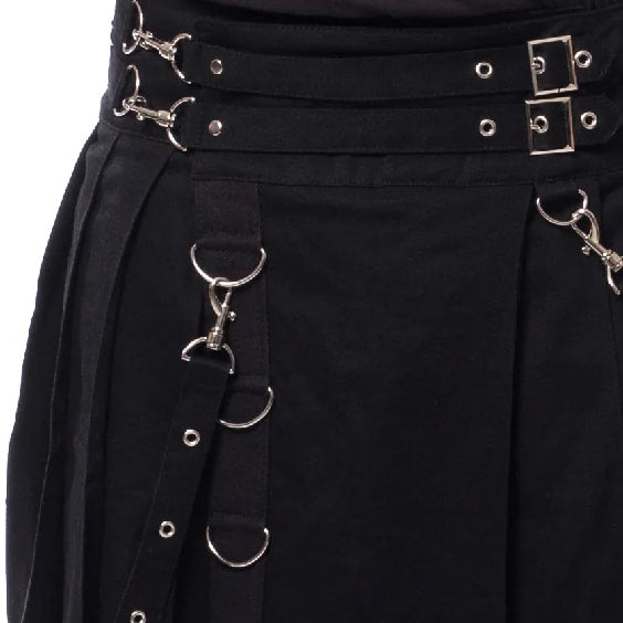 Utility Kilt Black