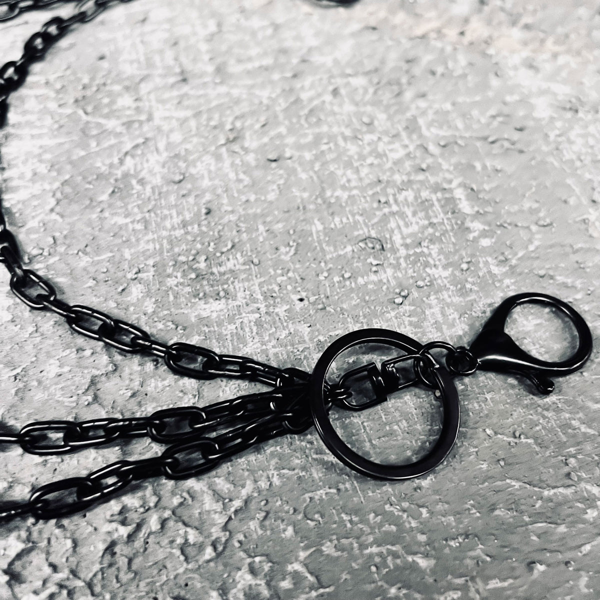 Triple Threat Nero Accessory Chain