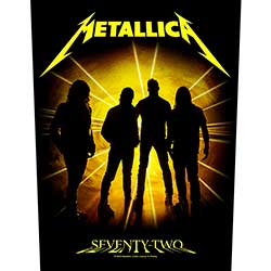METALLICA 72 Seasons Back Patch