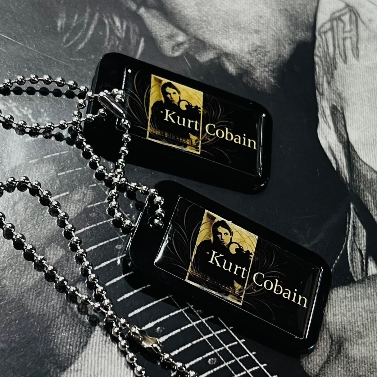NIRVANA Kurt Cobain Dog Tags