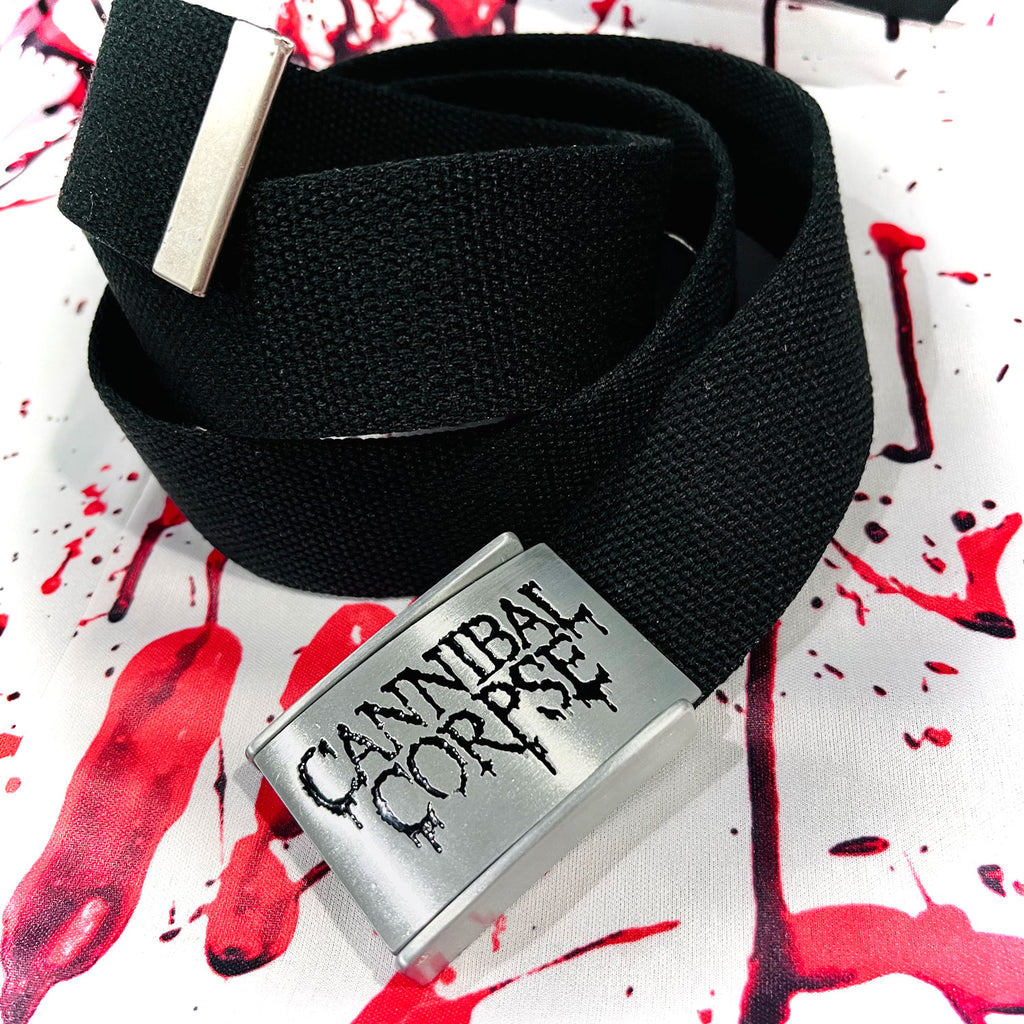 CANNIBAL CORPSE Webbing Adjustable Belt