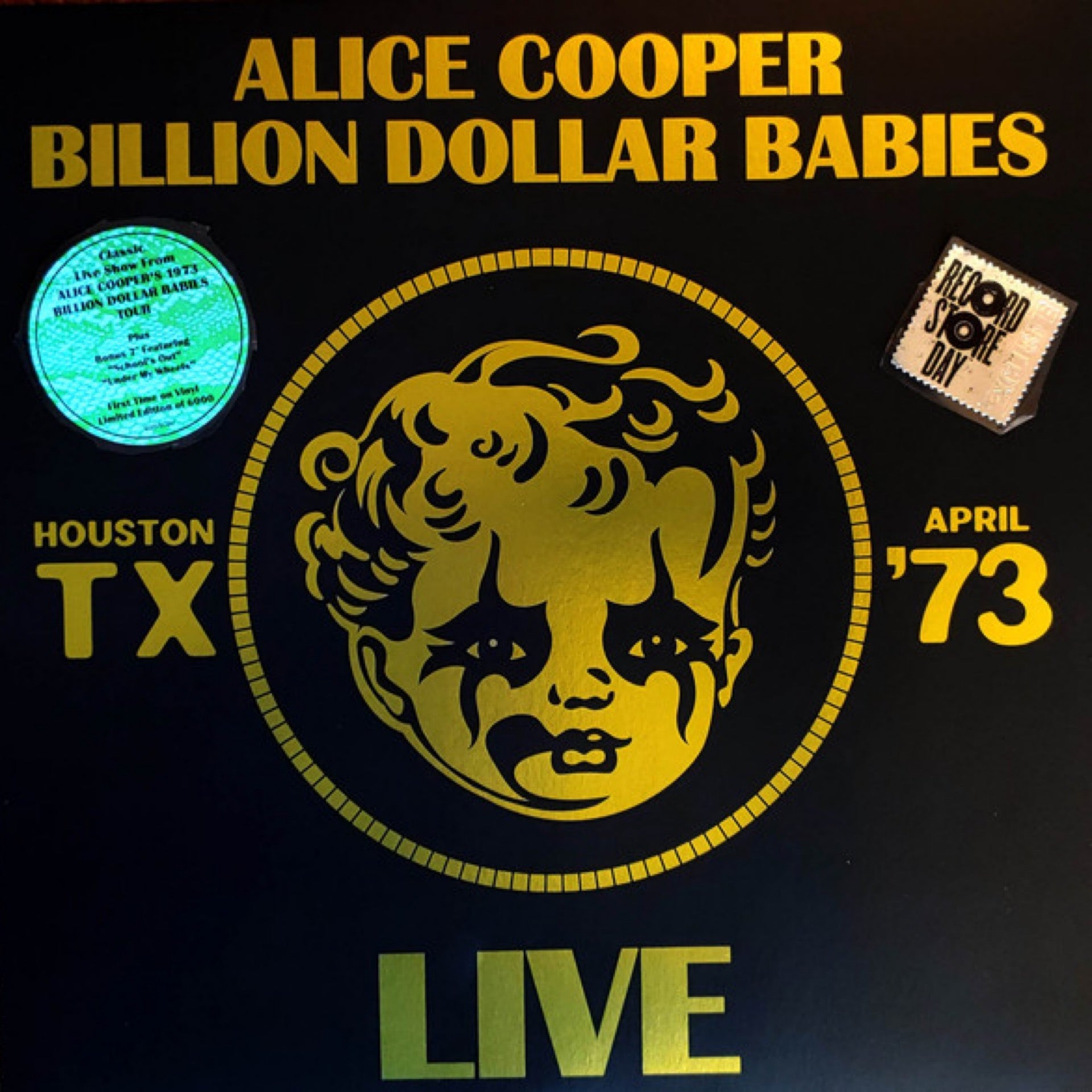 ALICE COOPER Billion Dollar Babies Live Vinyl