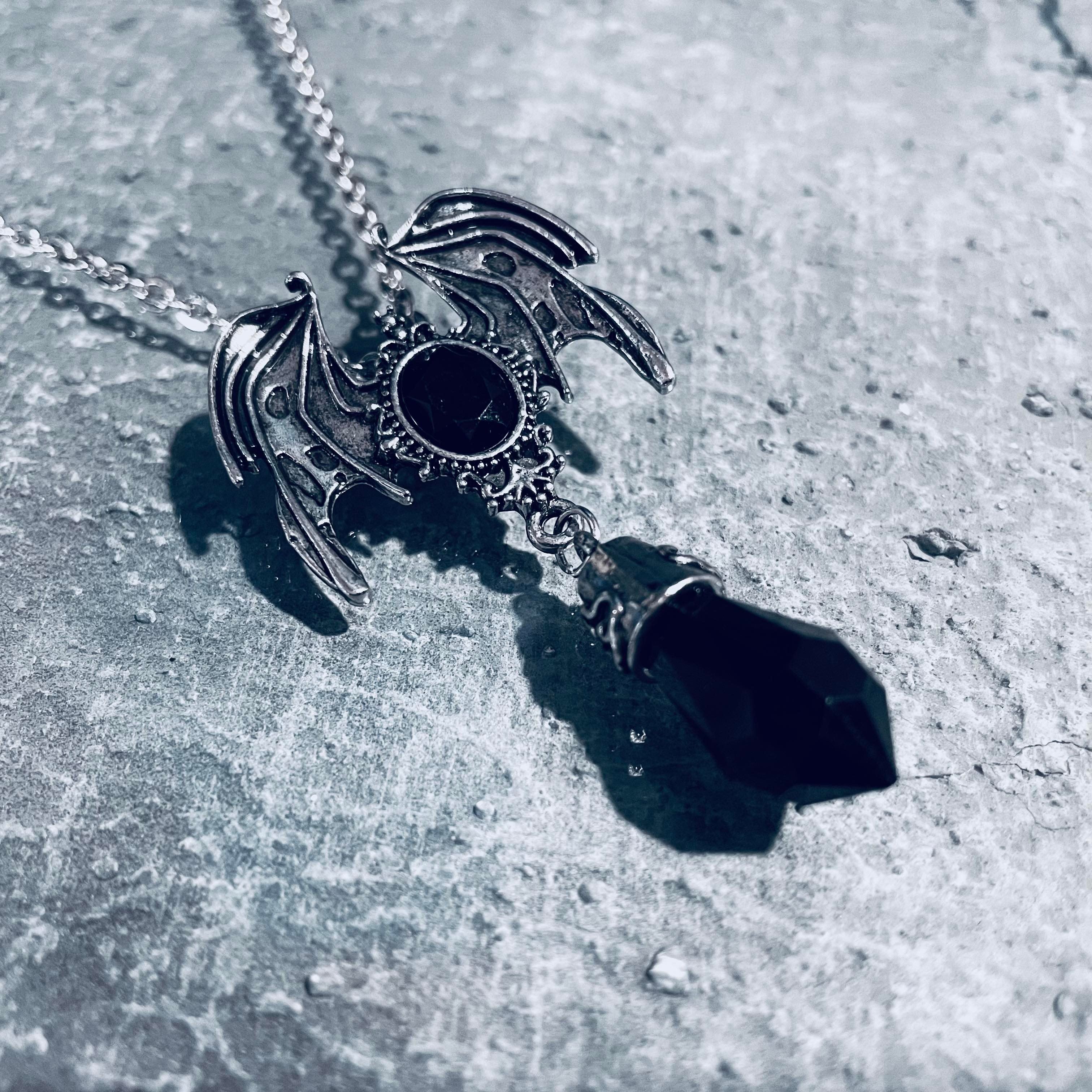 Nocturnes Flight Winged Necklace