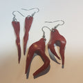 Leather Dangle Earrings
