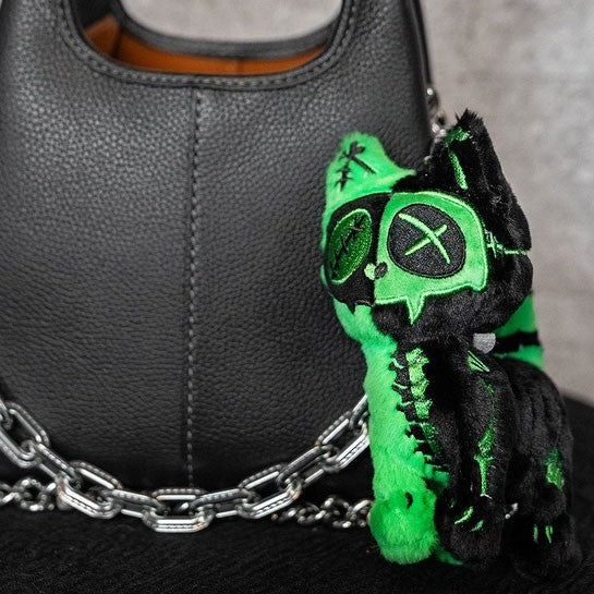 Frankenkitty Plush Keychain