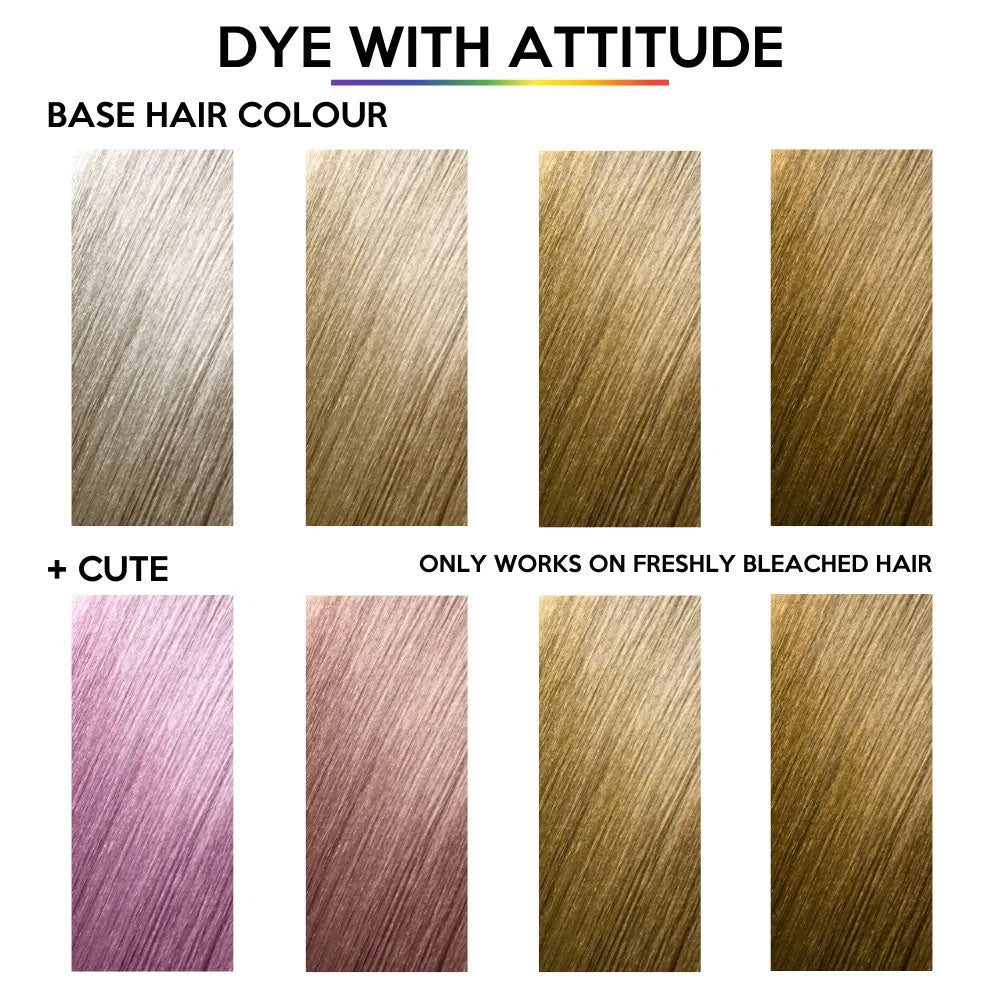 Cute Pastel Pink Attitude Hair Dye