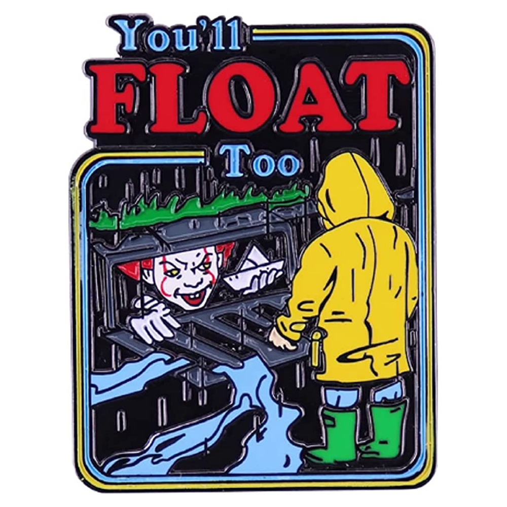 IT Float Horror Movie Pin
