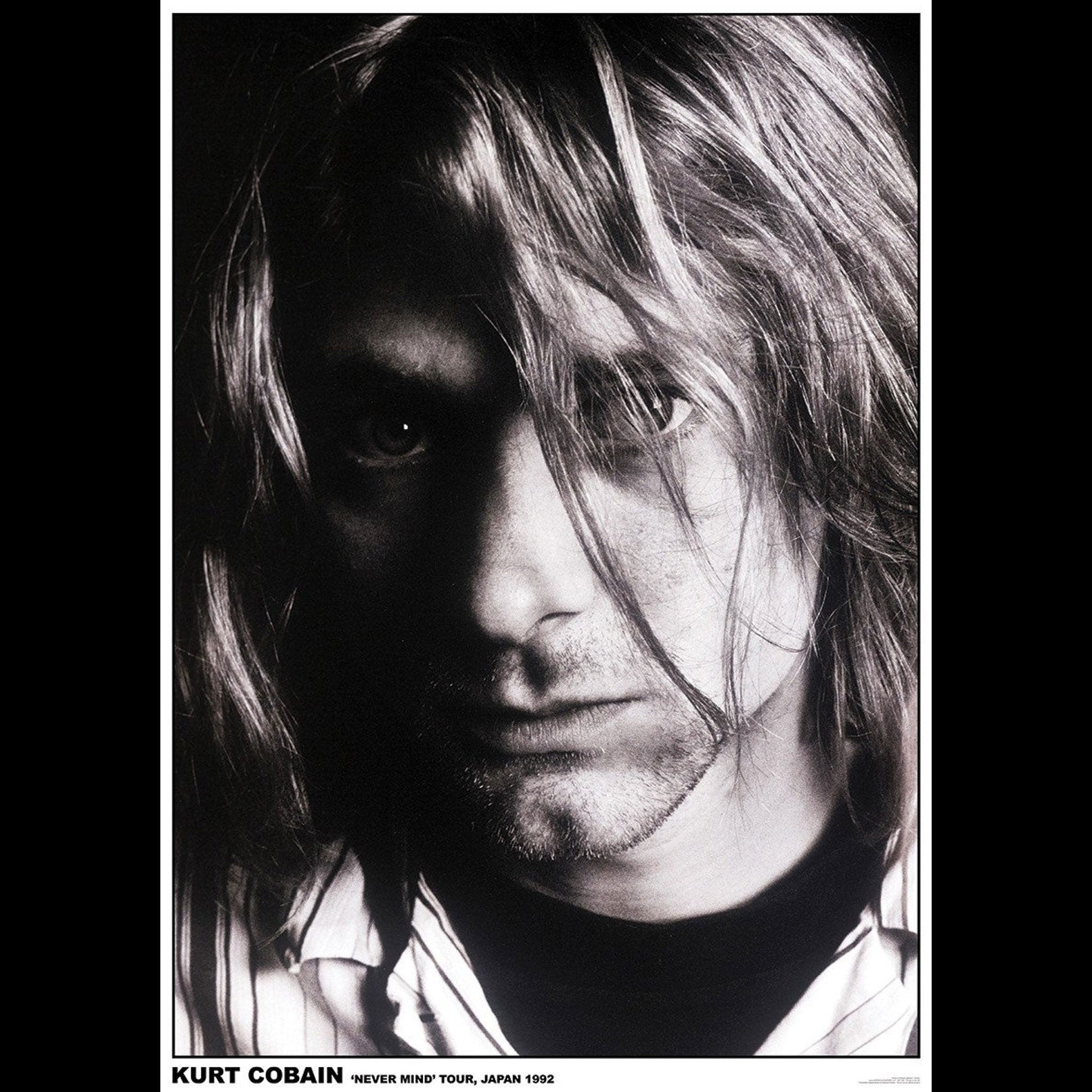 Kurt Cobain NIRVANA Japan Poster 186