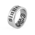 Sinner Stainless Steel Ring