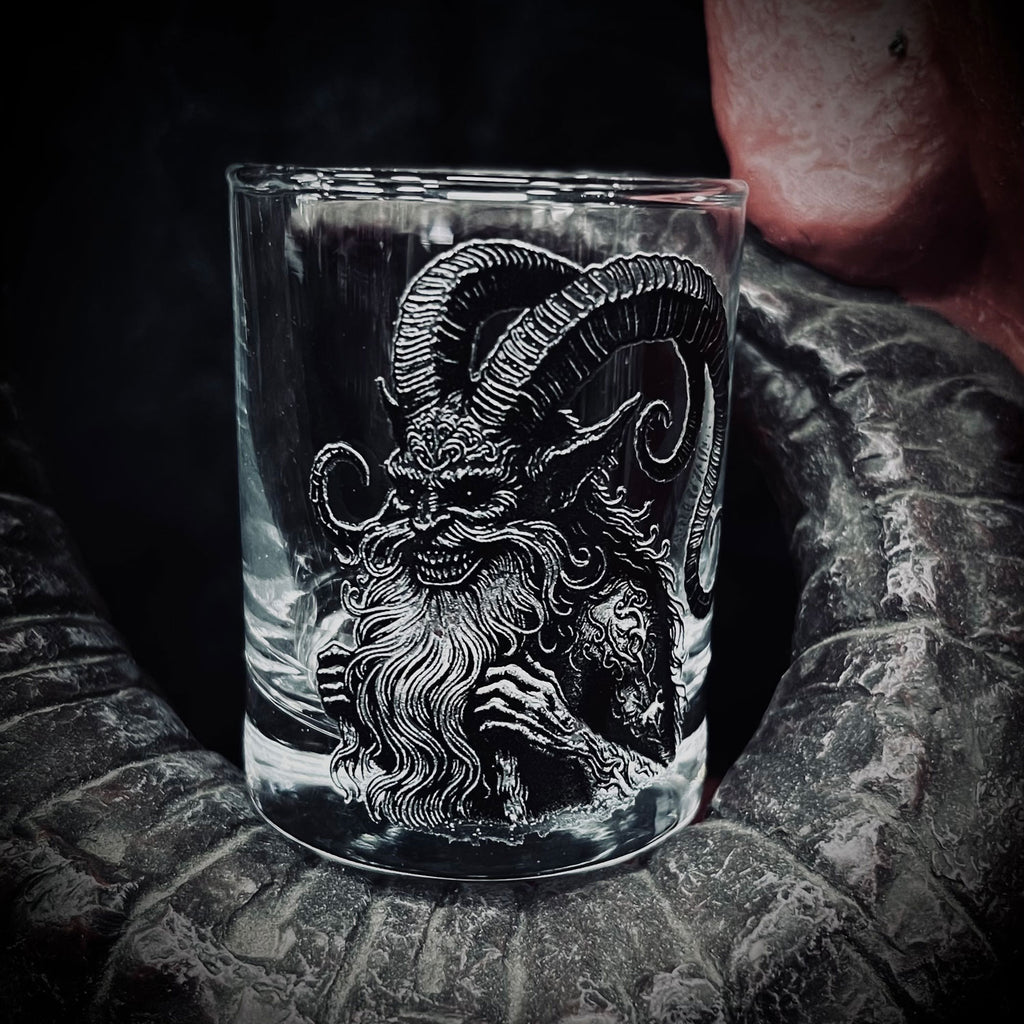 Krampus Quest Shot Glass