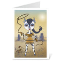 Clancy The Cowgirl - Blank Card