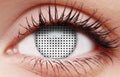 White Screen Contact Lenses