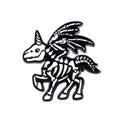 Skeleton Unicorn Enamel Pin